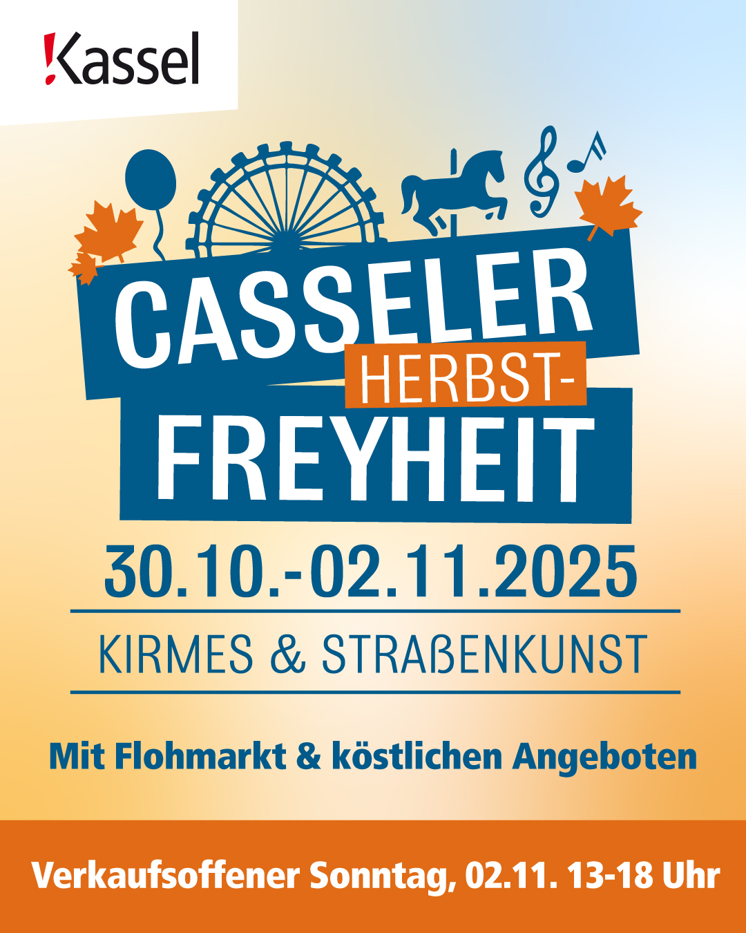 Casseler Freyheit , die Veranstaltung in der Kasseler City am 02. und 03.Nov. 2025