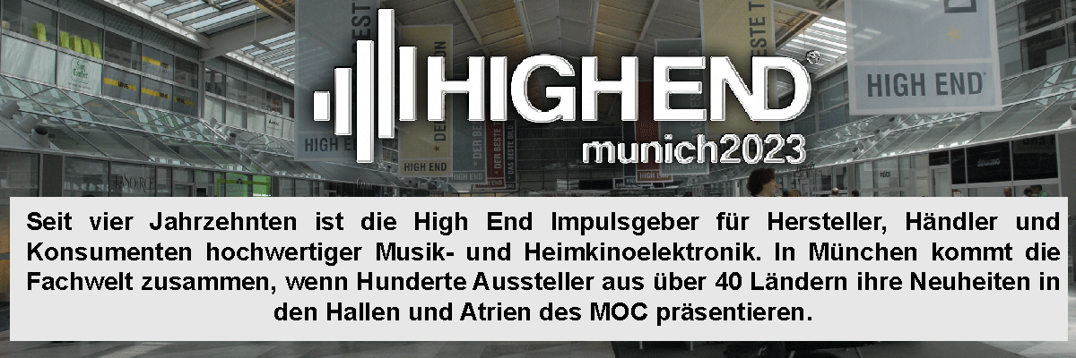 High End München , europas größte Messe der Musik und Heimkinowiedergabe findet im Mai statt